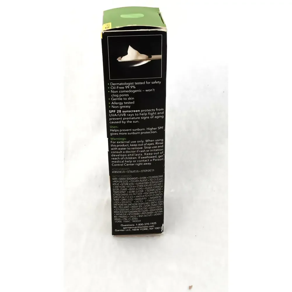 Garnier Nutrioniste Skin Renew Anti Sun Damage Dily Moisture Lotion 2.5 oz SPF28